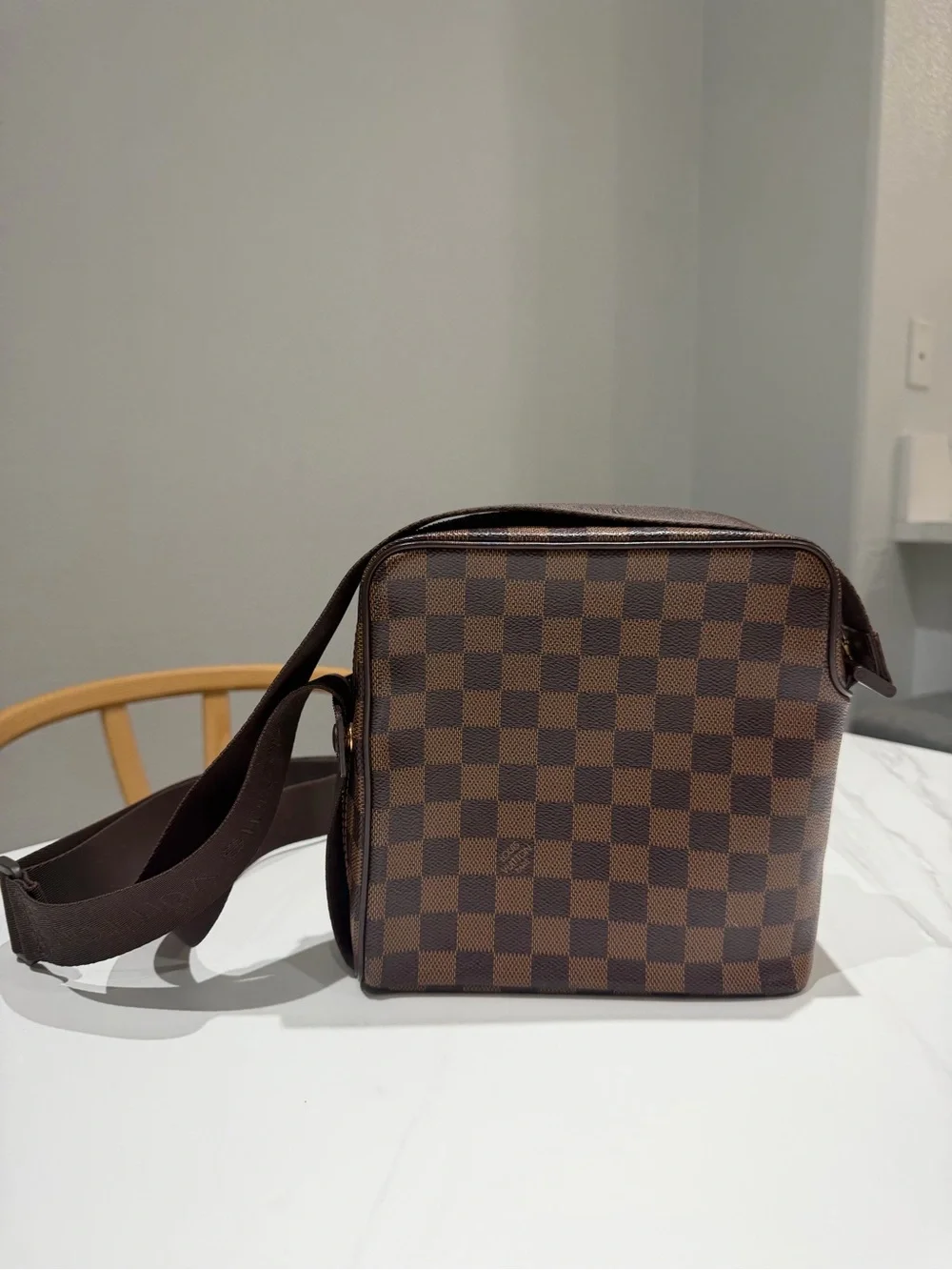 Louis Vuitton Brown Damier Canvas Messenger Bag